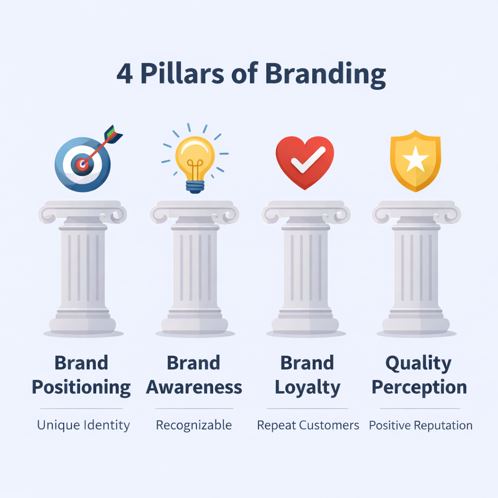 Four Pillars of Branding
