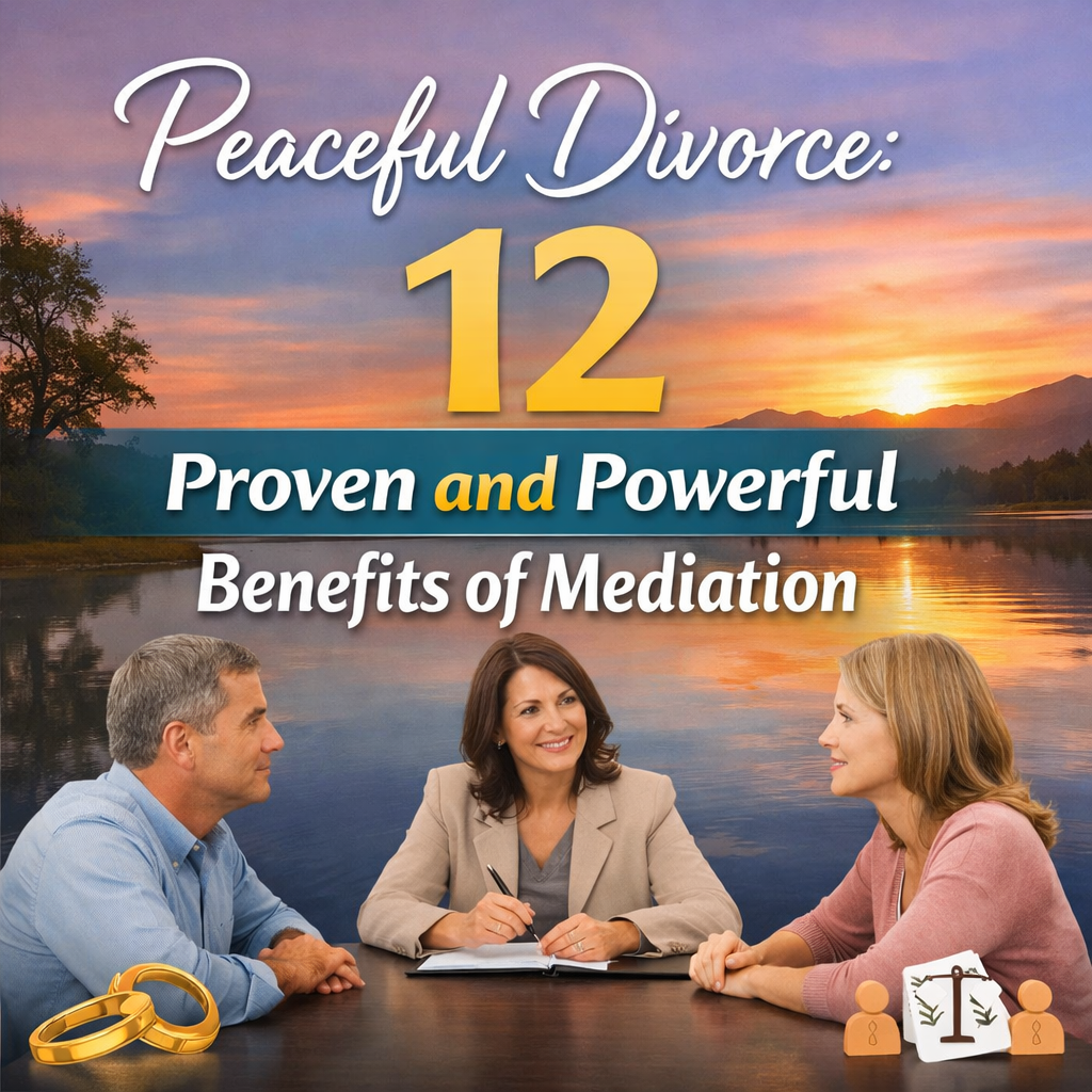 Peaceful Divorce - 12 Proven and Powerful Benefits of Mediation
